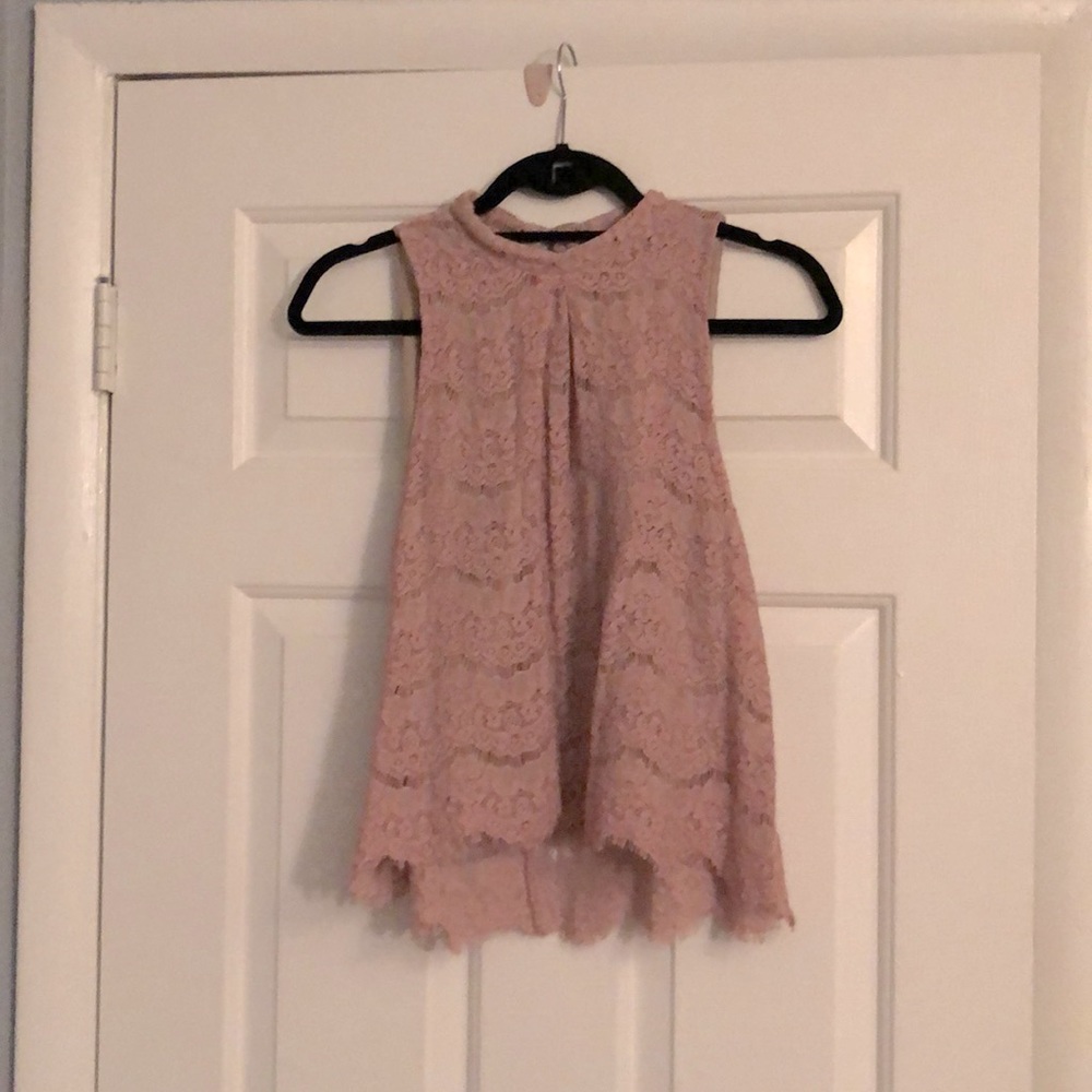 Rosa blouse with floral pattern